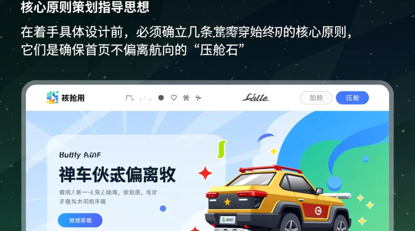 高转化网站首页策划，具体应包含哪些核心内容和布局？