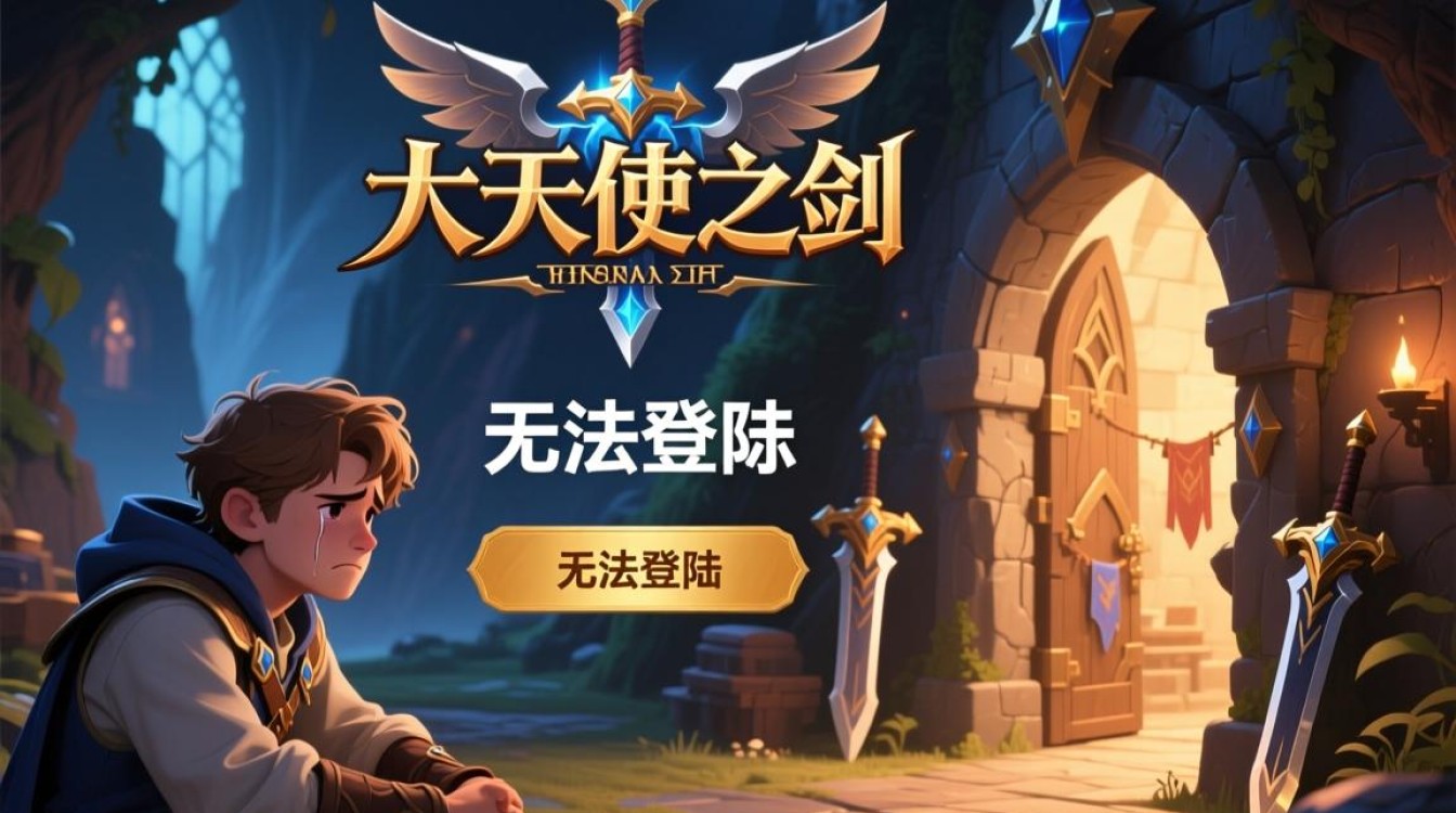 大天使之剑无法登陆，总是提示网络异常是什么原因？