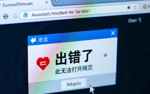 网页突然无法打开，是网络问题还是网站服务器出错了？