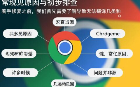 谷歌浏览器无法翻译网页，出现这种情况要如何解决？