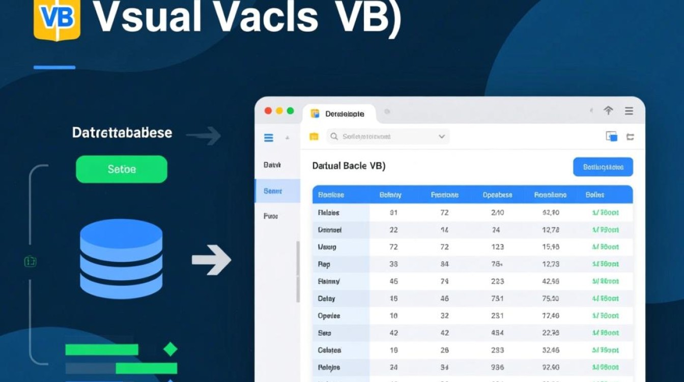 VB中怎么连接数据库并用代码添加创建一个新数据表格？