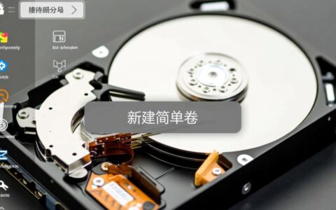 硬盘有未分配空间，为何新建简单卷选项是灰色的？
