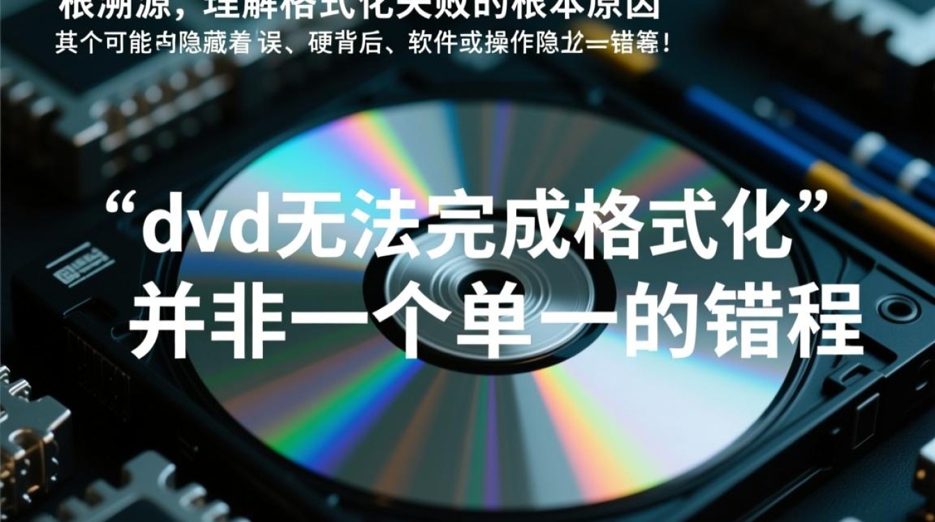 DVD无法完成格式化是什么原因，该如何解决？