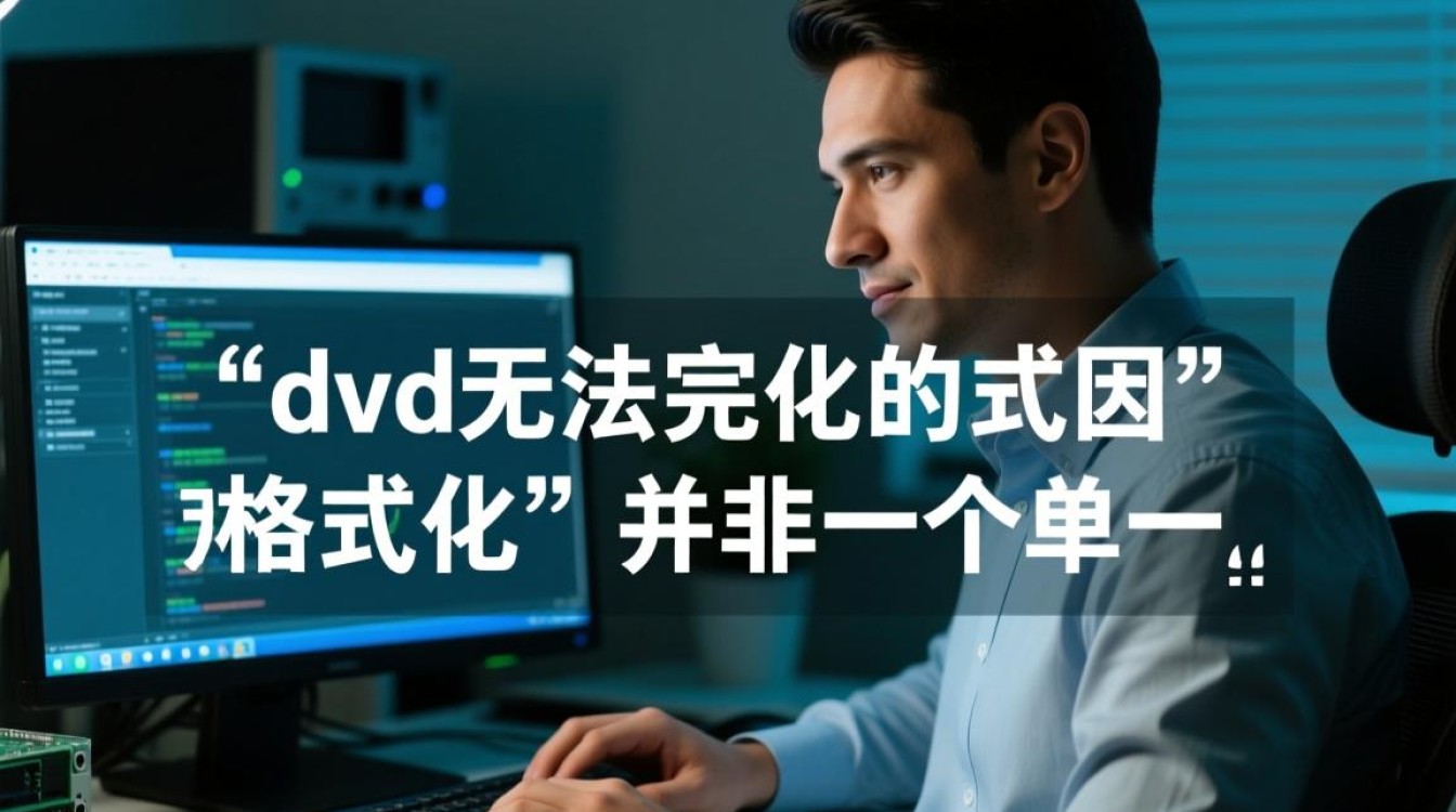 DVD无法完成格式化是什么原因，该如何解决？