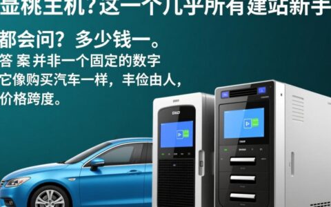 新手建站买虚拟主机，一年到底需要花多少钱？
