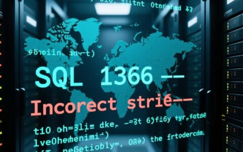 SQL报错1366 Incorrect string value错误怎么解决？