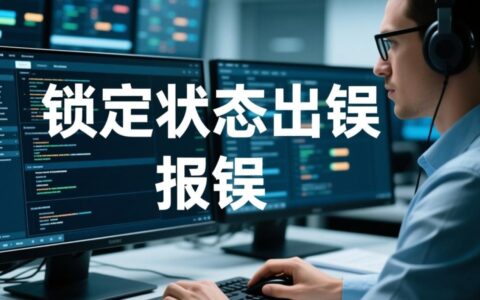 电脑软件锁定状态出错报错，是什么原因导致的，又该如何解决呢？
