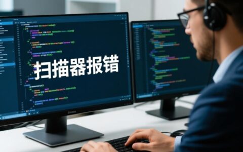 扫描器突然报错停止运行，这到底是什么原因造成的该怎么办？