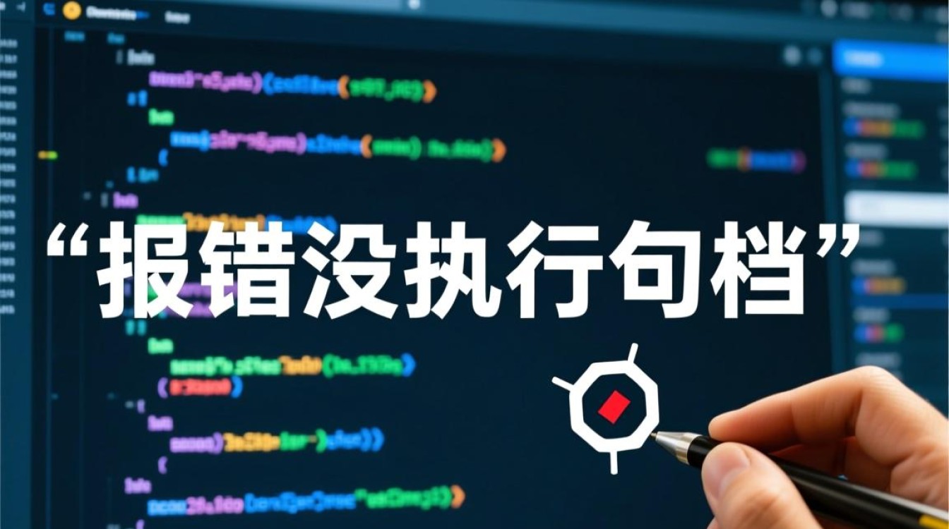 为什么程序报错后，错误处理句柄却没有执行？
