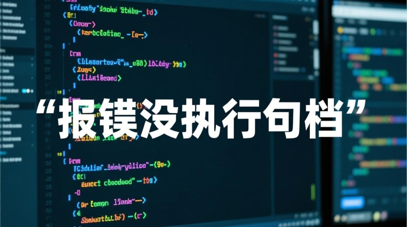 为什么程序报错后，错误处理句柄却没有执行？