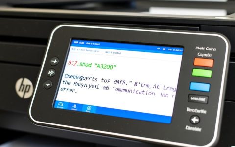 打印机显示a3200报错，该如何排查解决？