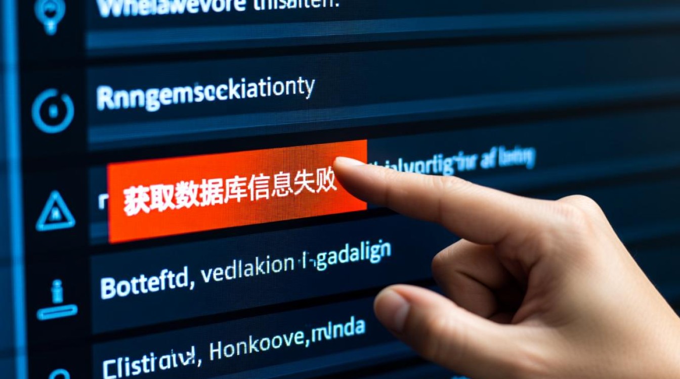 网站获取数据库信息失败，有哪些常见原因和解决方法？