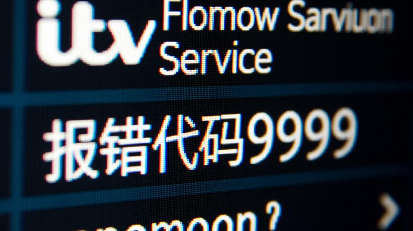itv报错代码9999是什么意思，该如何快速解决？