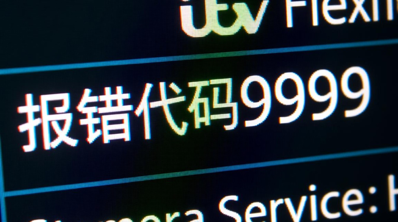 itv报错代码9999是什么意思，该如何快速解决？