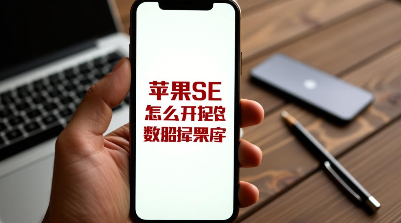 苹果SE手机上的数据库功能要怎么开启，具体在哪里设置？