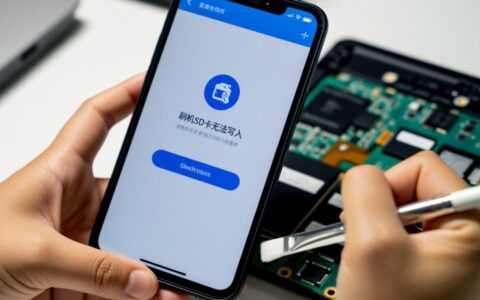 电脑已格式化SD卡,为什么刷机时还是提示无法写入怎么办?
