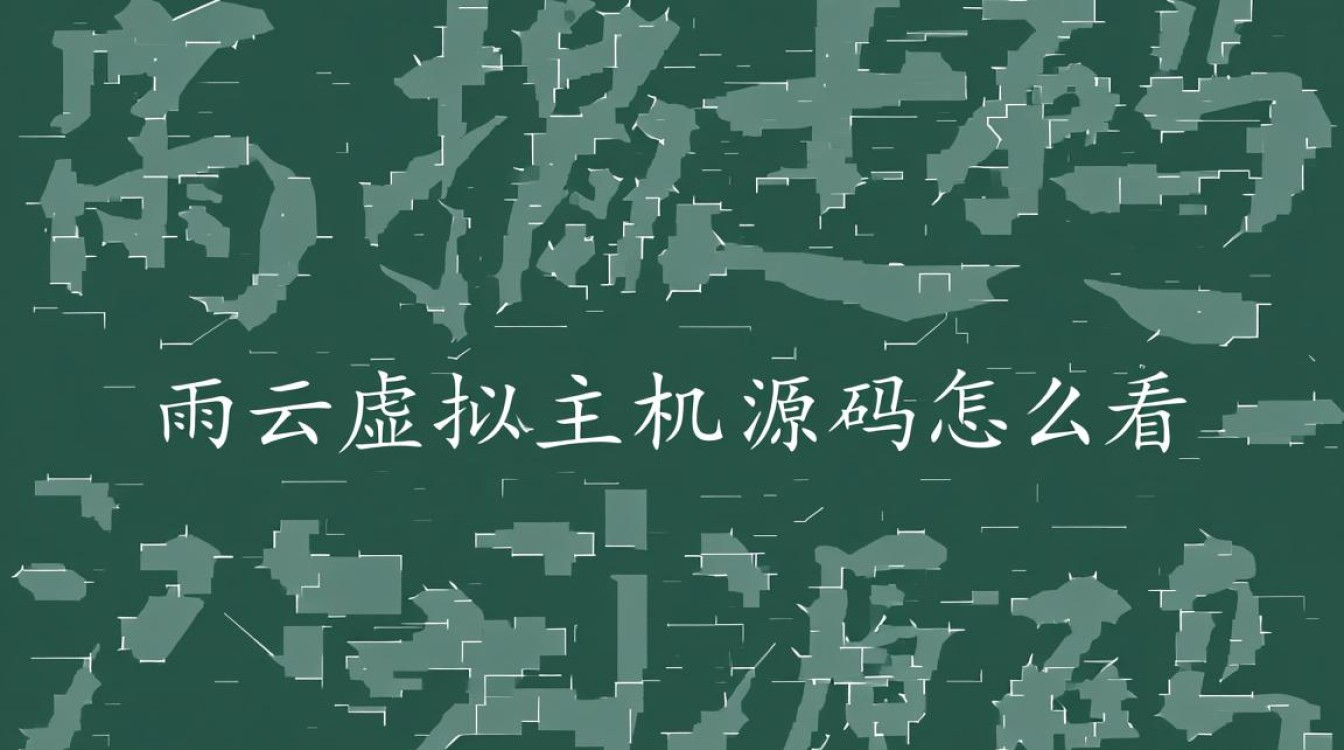 新手小白求一份详细的图文教程,雨云虚拟主机源码到底在哪儿看? 新手小白求一份详细的图文教程,雨云虚拟主机源码到底在哪儿看?