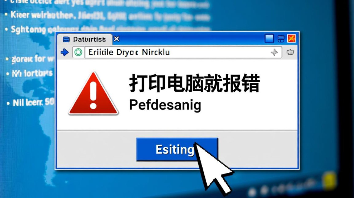 为什么电脑一打印就报错啊，是打印机驱动不兼容还是端口服务问题？