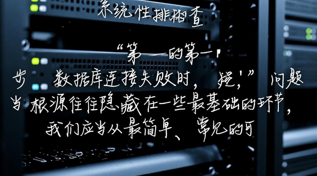 常见的数据库连接出错,从配置到权限怎么一步步排查? 常见的数据库连接出错,从配置到权限怎么一步步排查?