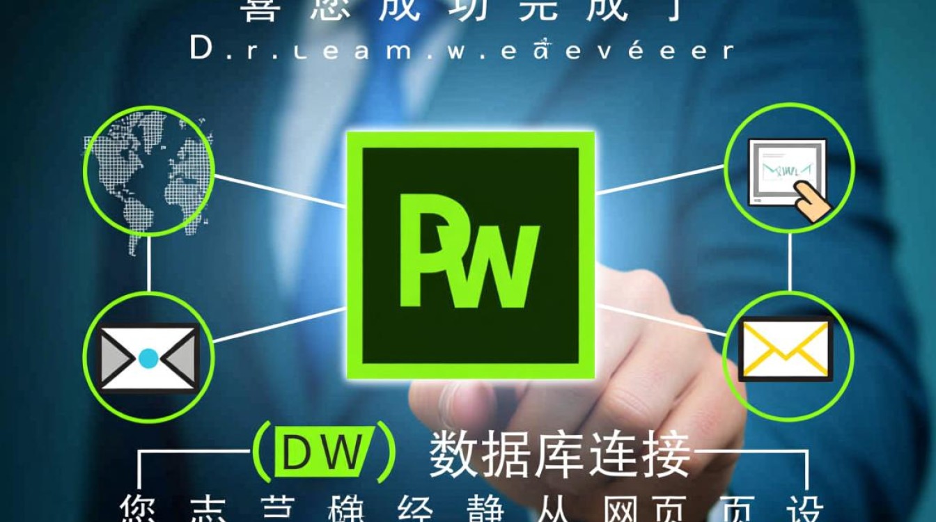DW成功连接数据库后，下一步该如何把数据显示在网页上？