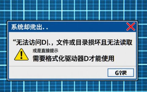 D盘损坏无法读取，里面的重要文件要怎么恢复出来？
