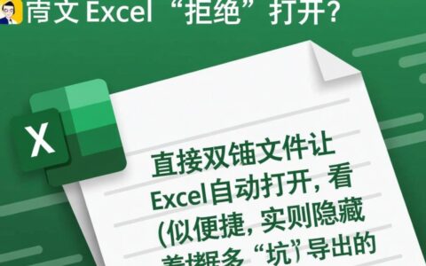 数据库导出的文件Excel不识别，如何转换格式或用其他软件正确打开？