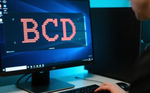 电脑UEFI启动BCD错误无法开机怎么修复？