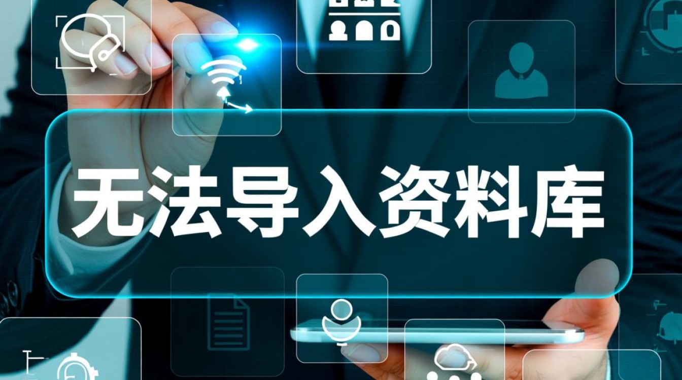 资料库无法导入并提示错误，应该如何快速解决该问题？