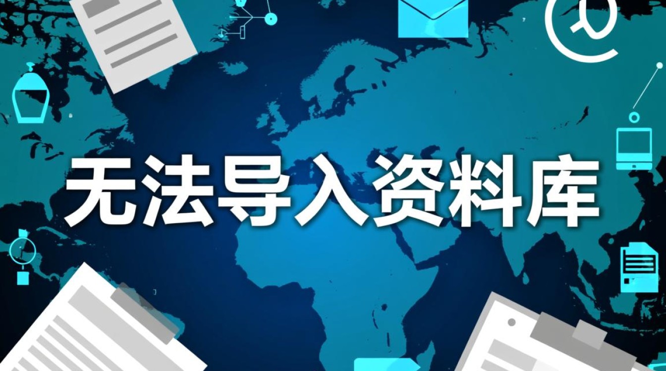 资料库无法导入并提示错误，应该如何快速解决该问题？