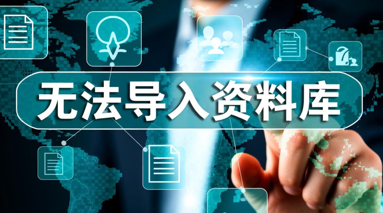 资料库无法导入并提示错误，应该如何快速解决该问题？