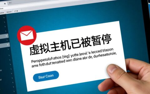 虚拟主机被暂停导致网站打不开,应该如何紧急处理?