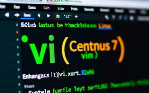 CentOS 7里vi编辑器怎么保存并退出?
