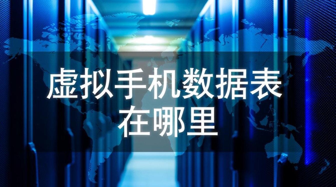 虚拟主机控制面板里，网站数据库的数据表在哪里？
