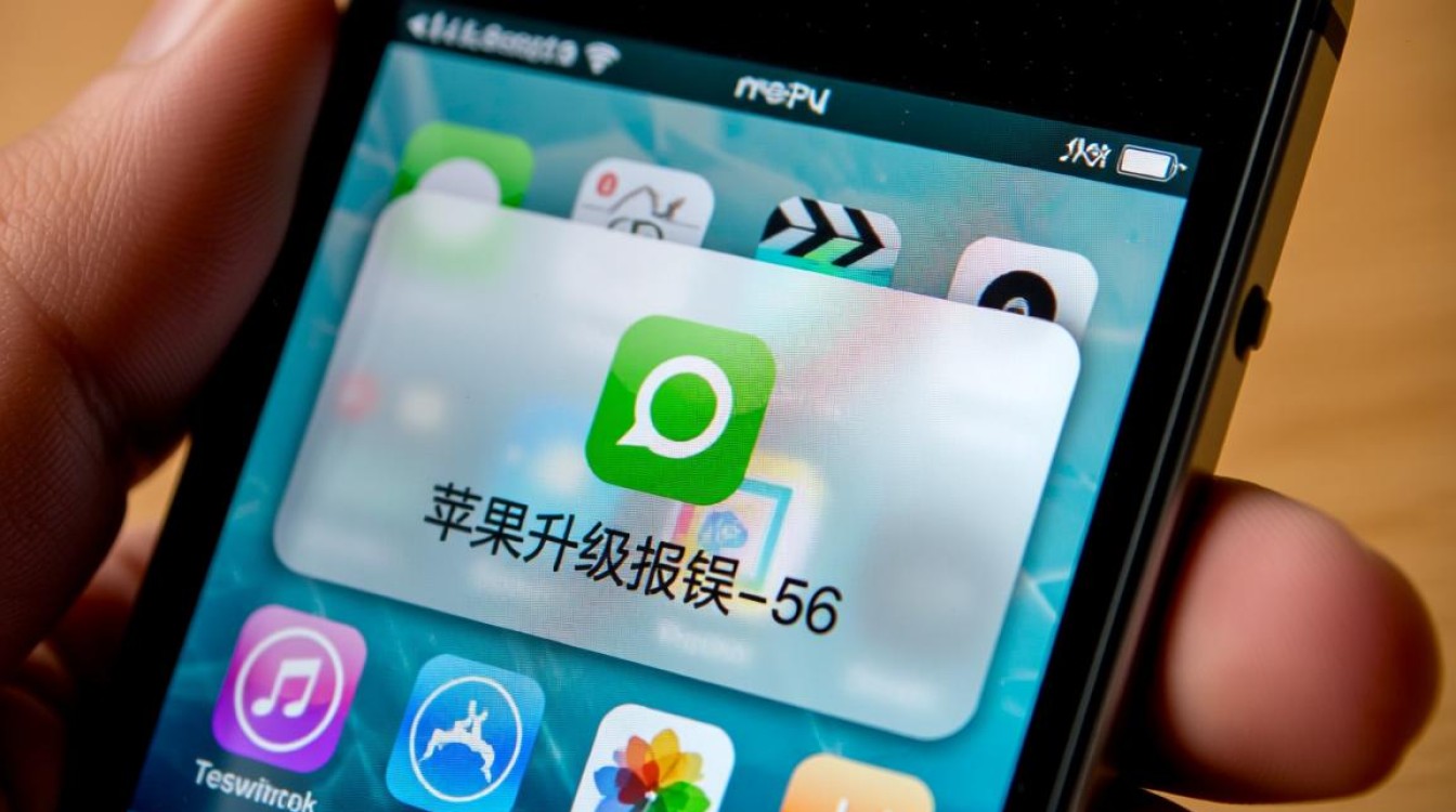 苹果手机升级系统时出现报错-56该怎么解决？