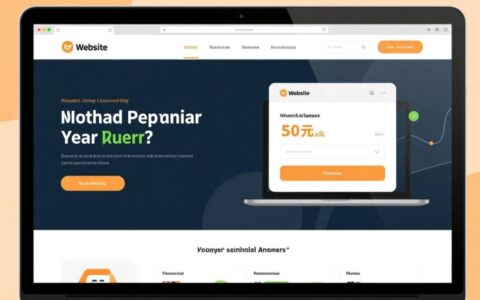 从域名、服务器到制作维护，做一个网站一年要花多少钱？