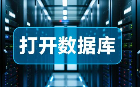 如何正确运行数据库以及它的具体打开方式？