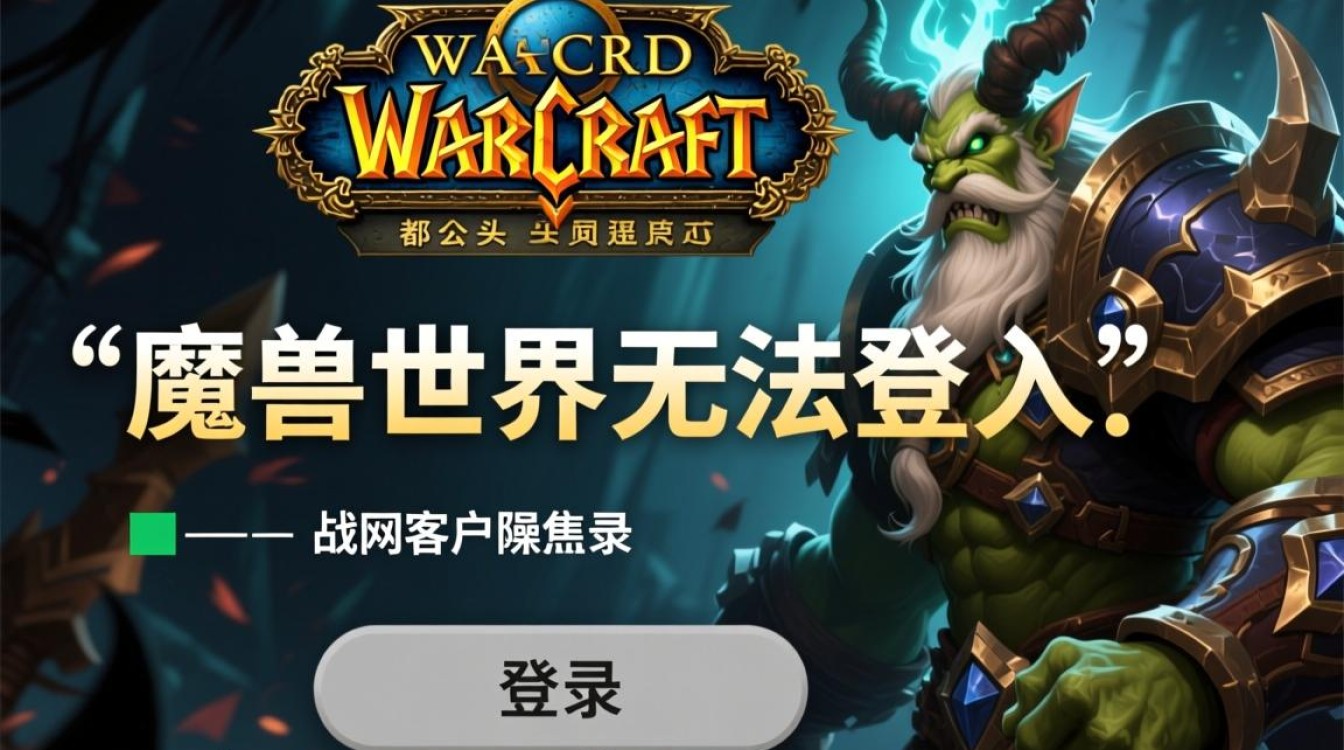 魔兽世界无法登入是服务器维护还是网络问题，该如何解决？