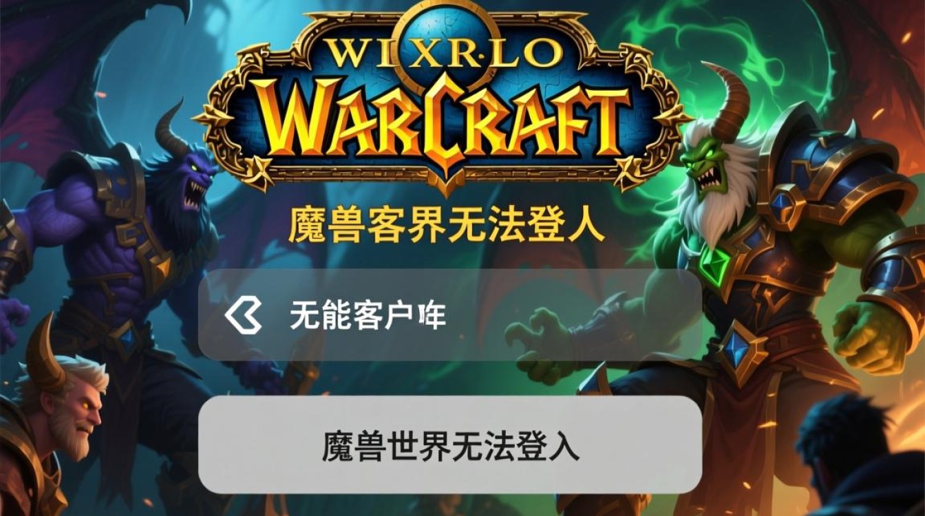魔兽世界无法登入是服务器维护还是网络问题，该如何解决？