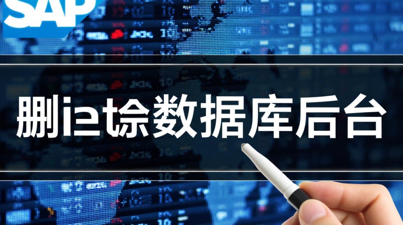 SAP数据库后台直接删数据具体有哪些风险和正确步骤？