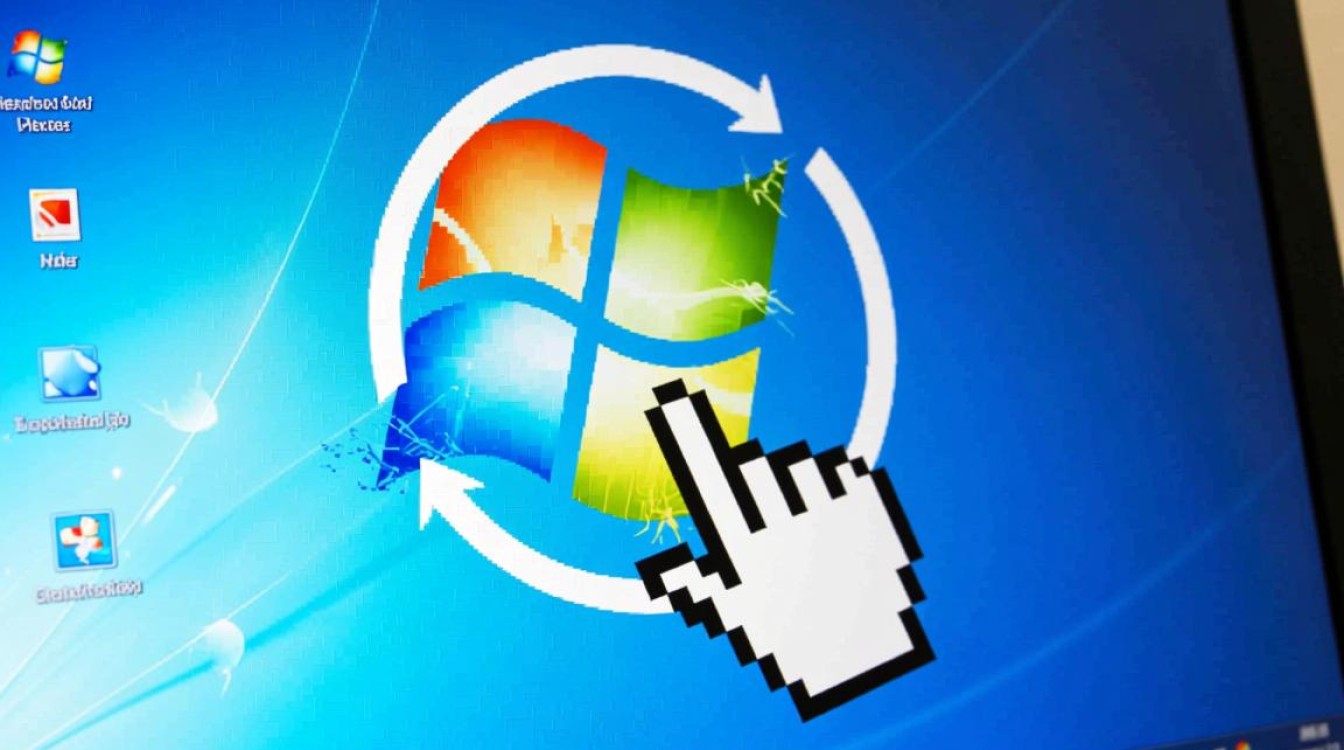 Win7电脑开机后桌面没反应，鼠标能动但点不了怎么办？
