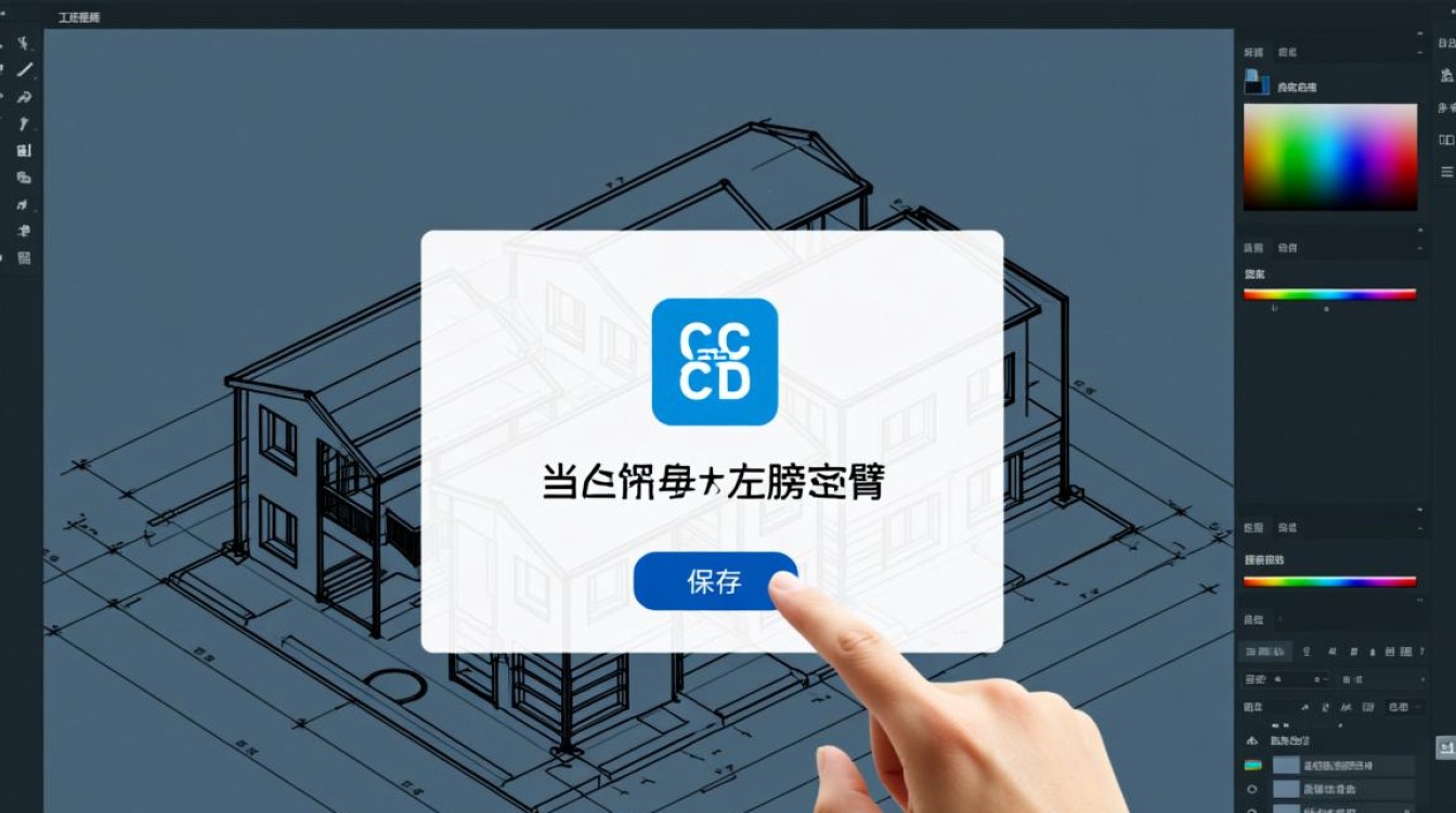 CAD绘图软件保存时失败，提示无法保存到图形该怎样修复？