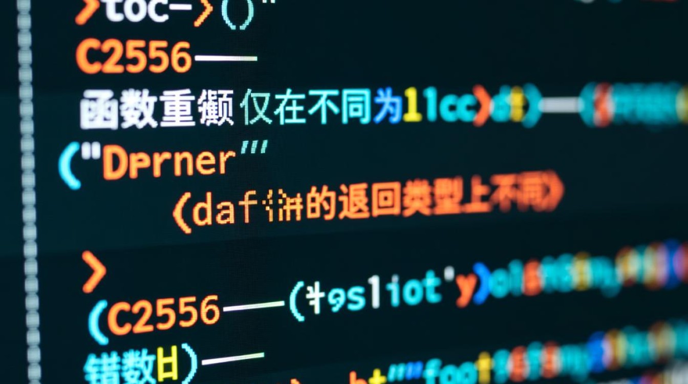 C++报错c2556怎么办？重载函数只有返回类型不同？