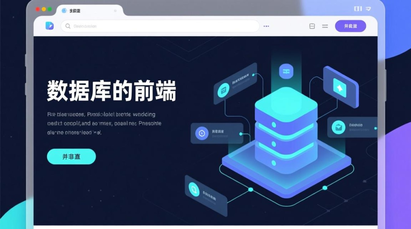 为数据库制作前端界面，具体流程和核心技术有哪些？