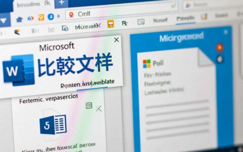 为什么Word比较两个文档会一直报错无法完成？