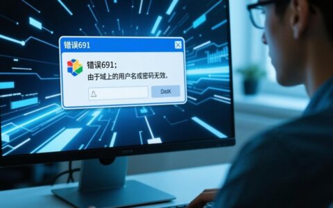 网络连接报错691是什么原因，又该如何解决？