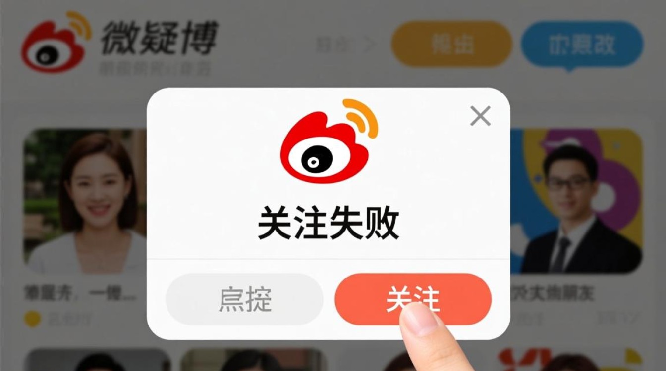 新浪微博突然无法关注他人，点击关注按钮没反应怎么办？