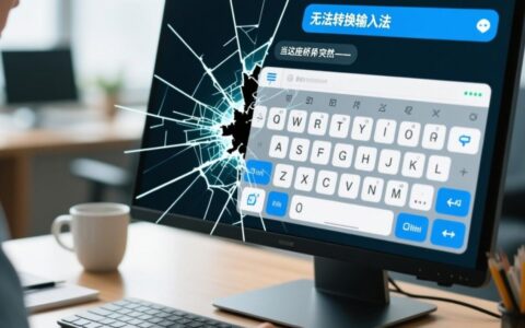 电脑或手机突然无法切换输入法打不出中文，到底是什么原因？