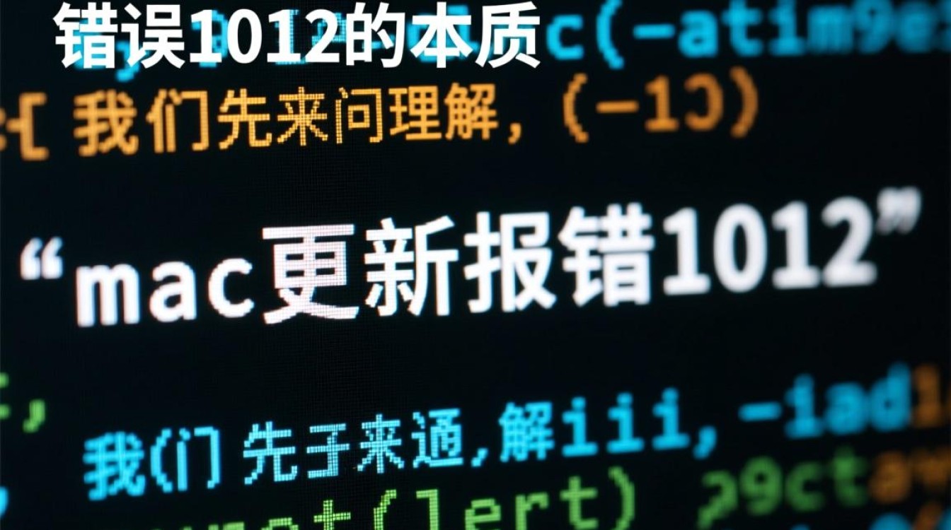 Mac更新报错1012是什么原因，又该如何解决呢？