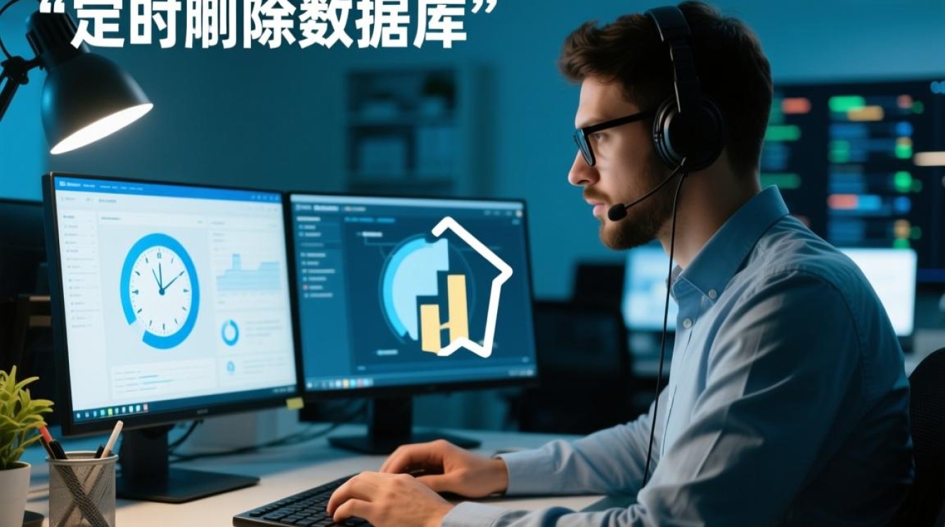 数据库如何设置定时任务，实现数据的自动定时删除清理？
