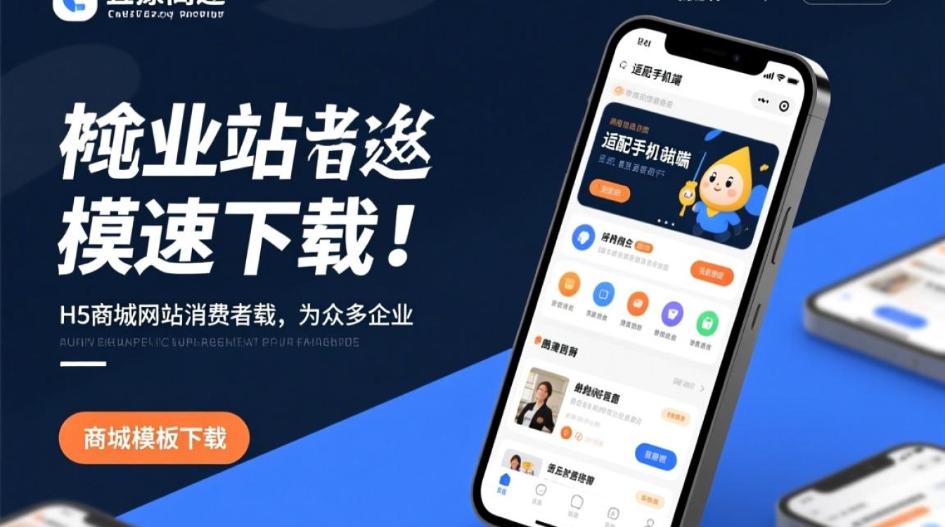 想快速搭建h5商城，哪里有高质量的网站模板可以下载？